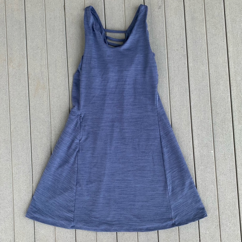 Toad & Co exercise outdoors/exercise dress xs blue heather